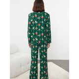 Trendyol Ženski set pidžame Thmaw25Pt00172, Zeleni | Eponuda.com