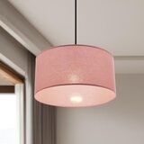 Candellux Lighting Rožnata viseča svetilka s tekstilnim senčilom ø 40 cm Shanti – | Shoptok.si