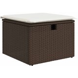  6-dijelni set vrtnih sofa od poliratana s jastucima smeđi | shoptok.hr