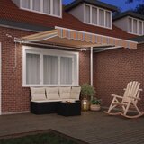  Skrovita tenda Šareni 300 x 250 cm Poliester i metal | shoptok.hr