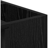  Klubska miza Črna Orehovina 101,5 x 50 x 37 cm Konstruiran les, (5000120596) | Shoptok.si