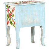  Ručno obojeni noćni ormarić 40 x 30 x 50 cm masivno drvo manga | shoptok.hr