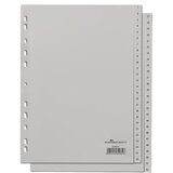 Durable Ločilni listi 1-52 sivi (6504), (20382453) | Shoptok.si