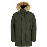 Jack & Jones Zimska parka 'CAMP' tamno zelena Cijene