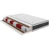 Livetastic LEŽIŠČE Z ŽEPKASTIM VZMETENJE Dark H5 90/200 cm | Shoptok.si