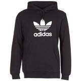 Adidas Puloverji TREFOIL HOODIE Črna | Shoptok.si