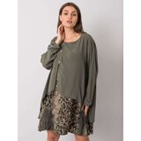 Italy Moda Dress-DHJ-SK-21451.50-khaki | Shoptok.si