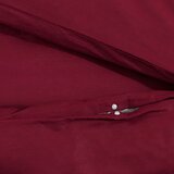  Set posteljine za poplun bordo 155x220 cm lagana mikrovlakna | shoptok.hr