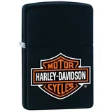 upaljač harley davidson logo, crni
