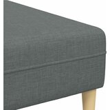 SOFA s jastukom 3 pcs Tamno siva tkanina | shoptok.hr