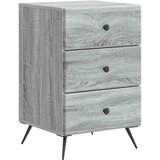  Nočna omarica Siva Sonoma 43 x 41 x 66,5 cm Inženirski les, (5000210020) | Shoptok.si