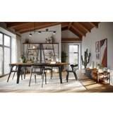TemaHome Proširiv blagovaonski stol s pločom stola u dekoru oraha u prirodnoj boji 100x180 cm Shadow – | shoptok.hr