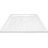  Podloga za tuširanje s točkicama bijela 80 x 100 x 4 cm ABS | shoptok.hr