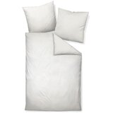 Janine obojestranska posteljnina 140/200 cm bombažni flanel svetlo siva, siva | Shoptok.si