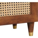 vidaXL Kupaonski ormar s policom s pohranom s vratima Smeđa 38 x 33.5 x 58 cm | shoptok.hr