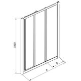 Kolpa San Kolpa TV3D/S Luna 90/K Silver 560060 | Eponuda.com