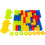  Set kockic za sestavljanje iz GEL blokov s 88 elementi - pisan | Shoptok.si