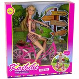  Lutka na biciklu za igru ružičaste boje | shoptok.hr