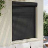 vidaXL Rolete iz aluminija 100x130 cm antracitne | Shoptok.si