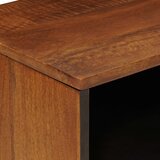 TV ormar s pohranom Orah 80 x 33 x 46 cm Čvrsto drvo manga | Eponuda.com