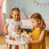 ECO TOYS drveni set za čaj s čajnikom i šalicama, 14 dijelova | shoptok.hr
