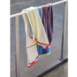 Hübsch Plavi pamučan ručnik od frotira 70x140 cm Block – | shoptok.hr
