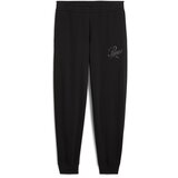 Puma Muški donji deo trenerke Ess Script Comfort Sweatpants Tr Cl, Crni Cene
