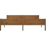  Okvir za krevet od masivne borovine boja meda 200 x 200 cm | shoptok.hr
