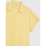 Marisse Yellow Viscose Shirt | ePonuda.com