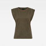 G-star Top - Waisted Top Green | Shoptok.si
