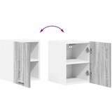 vidaXL Viseča omarica Riga 2 pcs Siva Sonoma in bela 30 x 31 x 40 cm | Shoptok.si