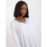 BASIC Feel Good Blouse-RV-BZ-7805.66P-white | Shoptok.si