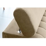 ELTAP Svjetlo smeđa baršunasti sklopiva sofa 261 cm Laurence – | shoptok.hr