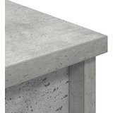 vidaXL Visoka omara betonsko siva 70x35x180 cm inženirski les | Shoptok.si
