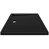  Pravokutna ABS tuš-kada crna 80 x 100 cm | shoptok.hr