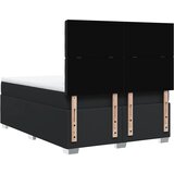 Krevet s oprugama i madracem crni 140 x 190 cm od umjetne kože | shoptok.hr