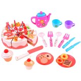  Set za igru rođendanska torta i slastice na čičak, 65 dijelova | shoptok.hr