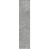 Ormarić za lijekove boja betona 30x41x174,5cm konstruirano drvo | shoptok.hr