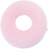 INF Okrogla spominska pena donut blazina z zračnim votlom in zadrgo Pink, (5000327032) | Shoptok.si
