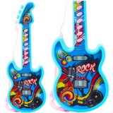  Električna gitara za djecu sa melodijama i solmizacijskim rasponom - plava | shoptok.hr
