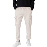 Antony Morato Hlače REGULAR FIT WITH LOGOED RUBBER FLAG MMFP00405-FA150178 Bela cene