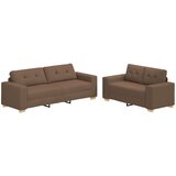 SOFA 2 kom. Smeđa Platnasta tkanina | shoptok.hr