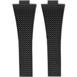 INF Tissot PRX pašček za uro iz fluoroelastomera 12 mm Black, (21605443) | Shoptok.si