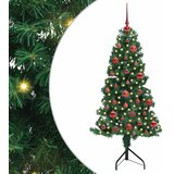  Korner Umjetno Božićno Drvo Zelena 150 cm PVC i metal | shoptok.hr