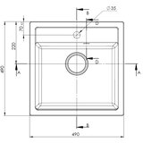 Sandonna SUDOPERA EMMA SIVA 490x490/190 mm | Eponuda.com
