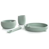 Jane Silikonski set za hranjenje od 4 dijela, Mint | shoptok.hr