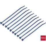 TRU COMPONENTS TC-12533344 vezice 150 mm 3.6 mm plava boja metal detektabilna 100 St. | Eponuda.ba