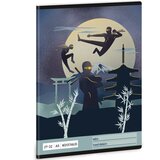 Ars Una Zvezek A/5 s karo vzorcem Ninjas in the dark 27-32 | Shoptok.si