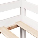 Dnevni krevet s ladicama bez madraca bijeli 90x190 cm masivno drvo | shoptok.hr