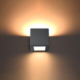 Nice Lamps Siva stenska svetilka Leo – | Shoptok.si
